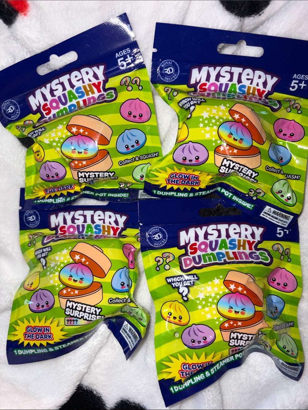 4 Mystery Squashy Dumplings